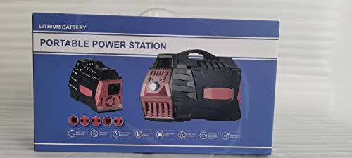 Powkey Tragbare Powerstation 407Wh/ 500W Reine Sinuswelle Solar Generatoren Akku mit 230V Ausgang/Car Lighter Port/USB Ausgabe,für Reise Camping Wohnmobil und als Notstromaggregat - 9