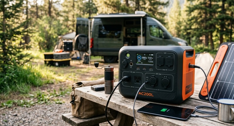 Bluetti AC200L Test – Powerstation im Einsatz Bluetti AC200L im Test – Powerstation im Einsatz