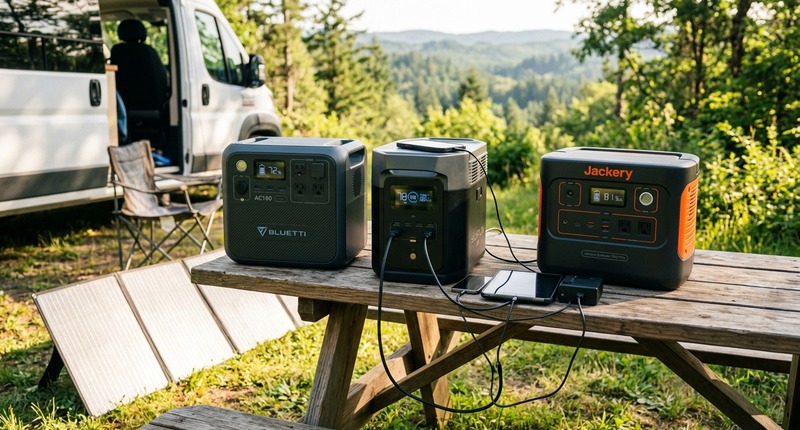 EcoFlow, Jackery und Bluetti im direkten Vergleich